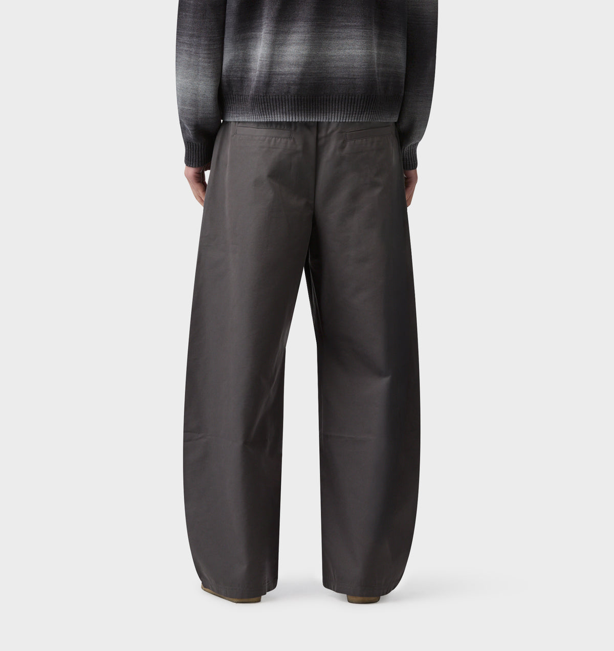 Balloon Pleat Pant - Charcoal Grey