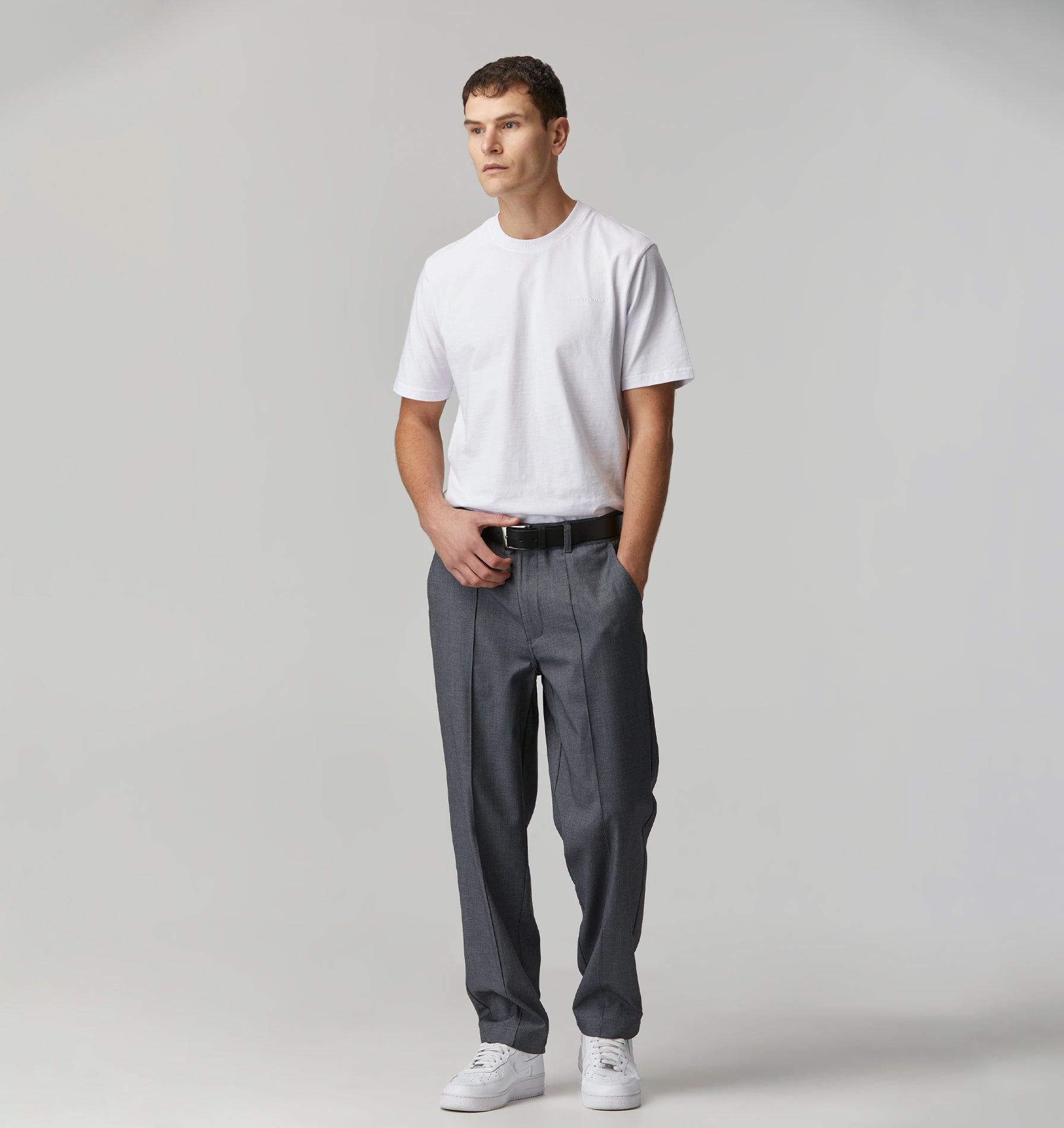 Lancaster Tailored Pant - Charcoal
