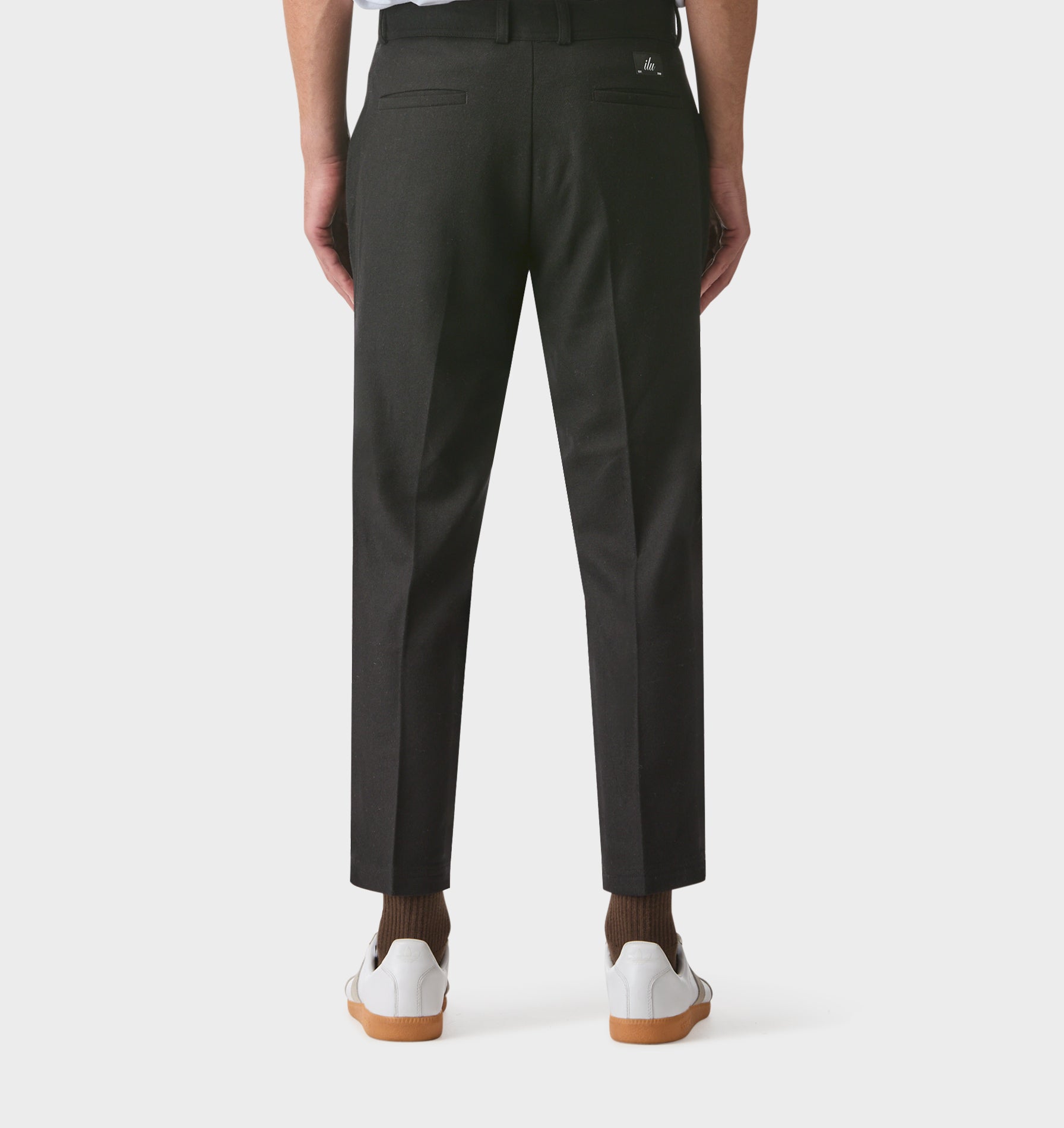Slim Kobe Pant - Regular - Black Wool