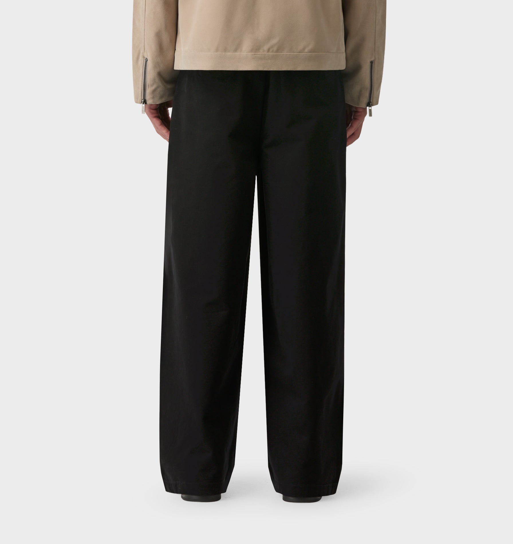 Wide Leg Pleat Pant - Black | I Love Ugly