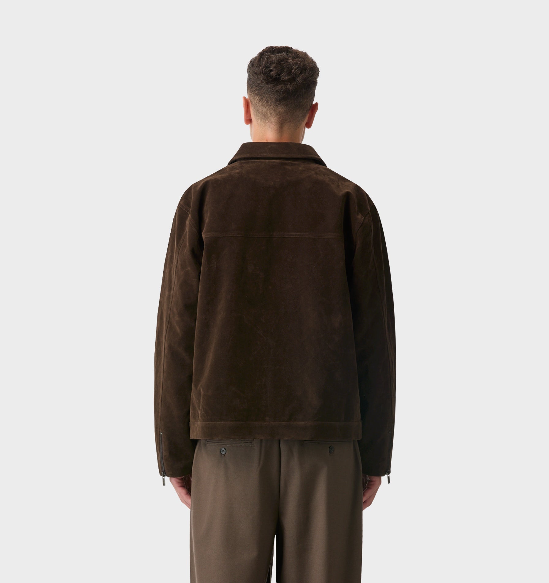 Mason Suede Jacket - Espresso