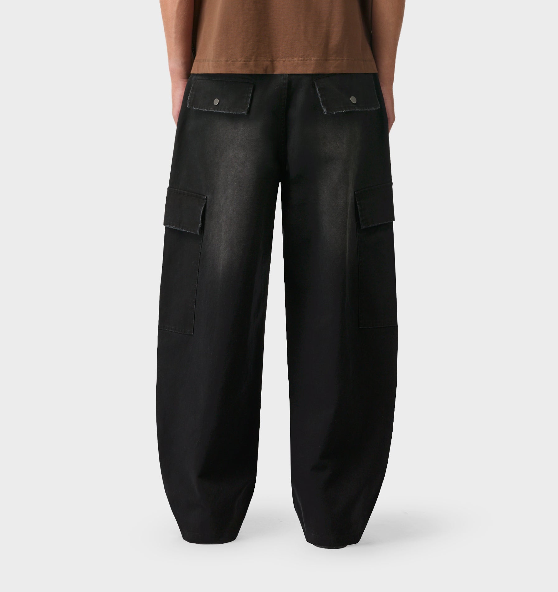 Balloon Cargo Pant - Vintage Black