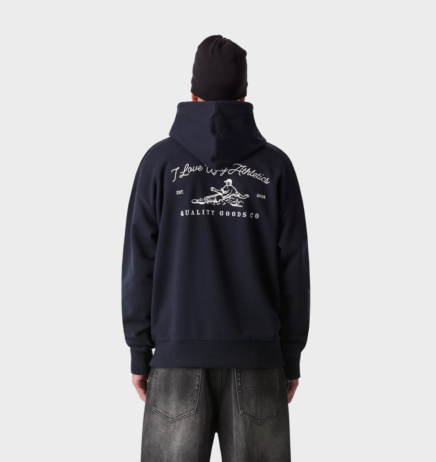 Athletics Box Hood 2.0 - Midnight Navy | I Love Ugly