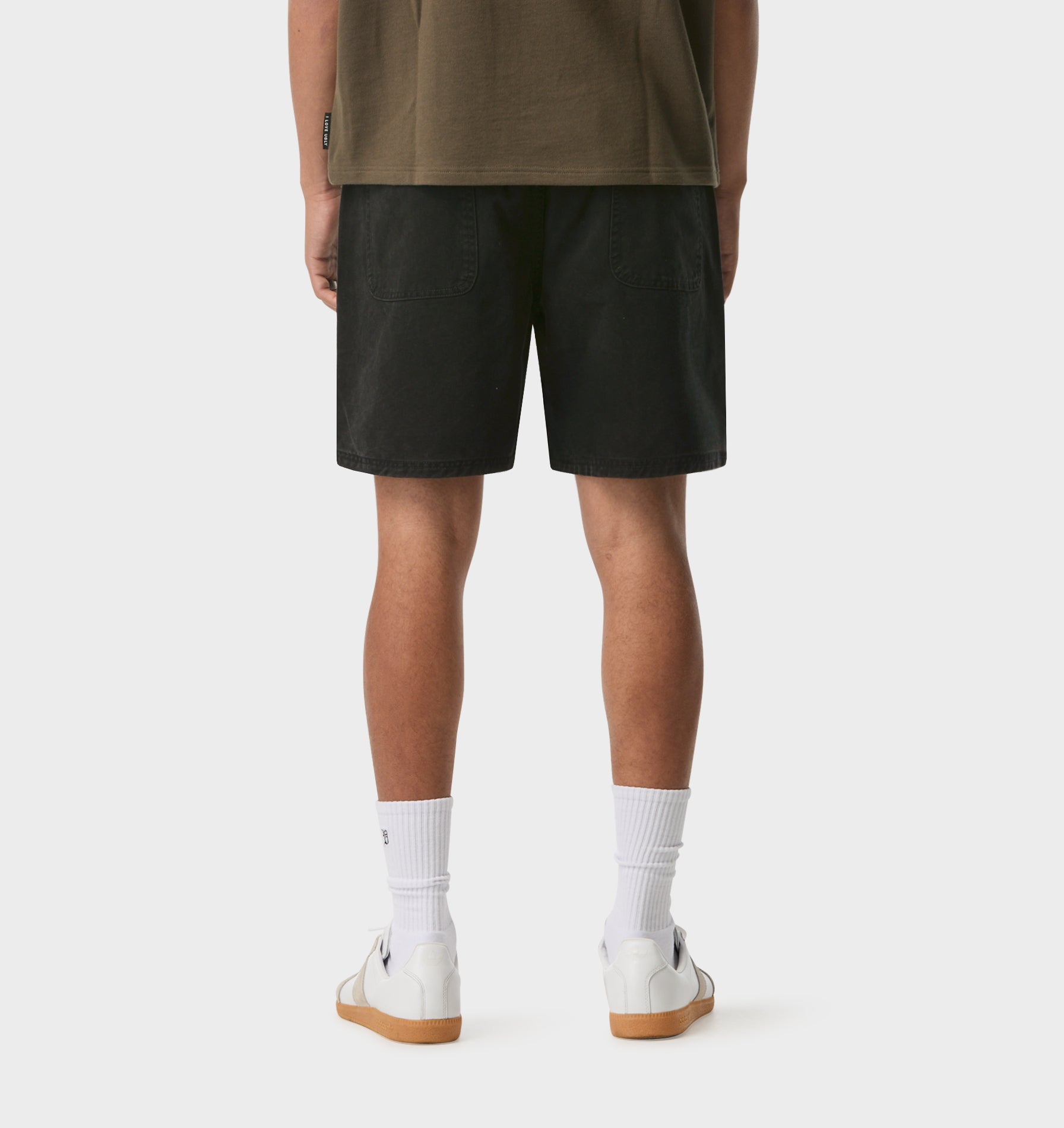 Michael Pleat Short - Black