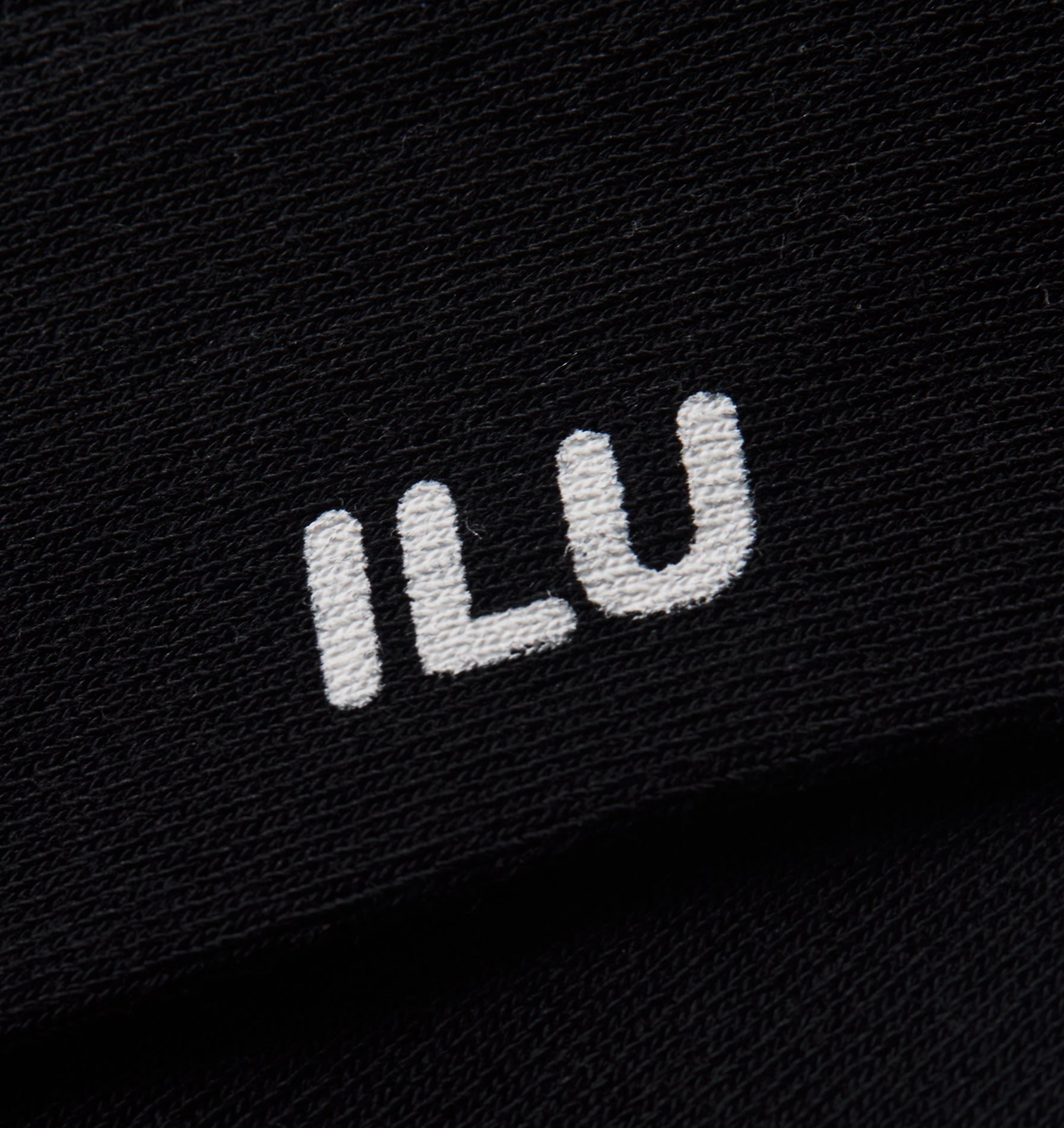 Mid Length Crew Sock - Black