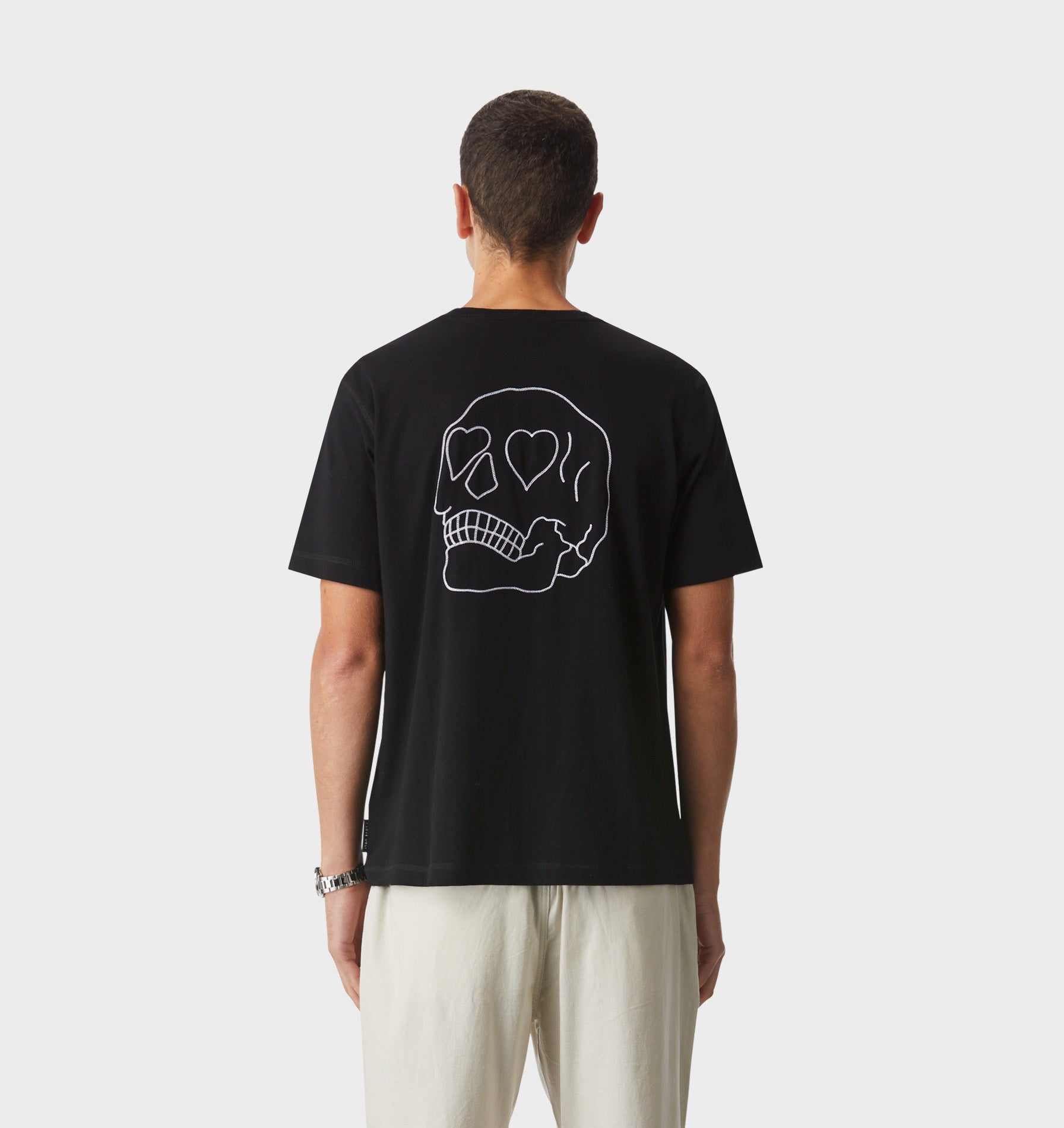 Chainstitch Jeremy Tee - Black