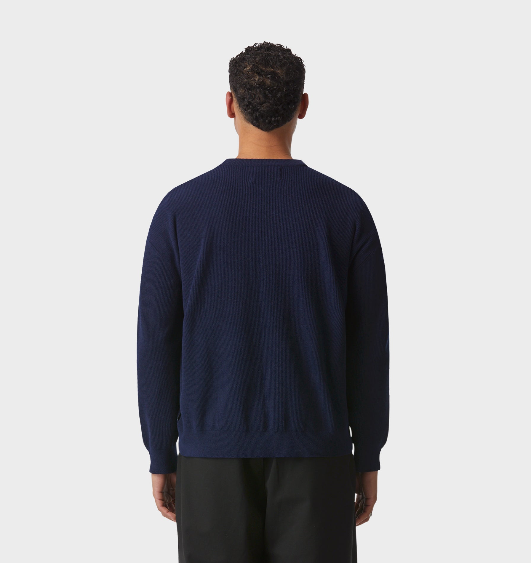 Drew Knit Cardigan - Navy