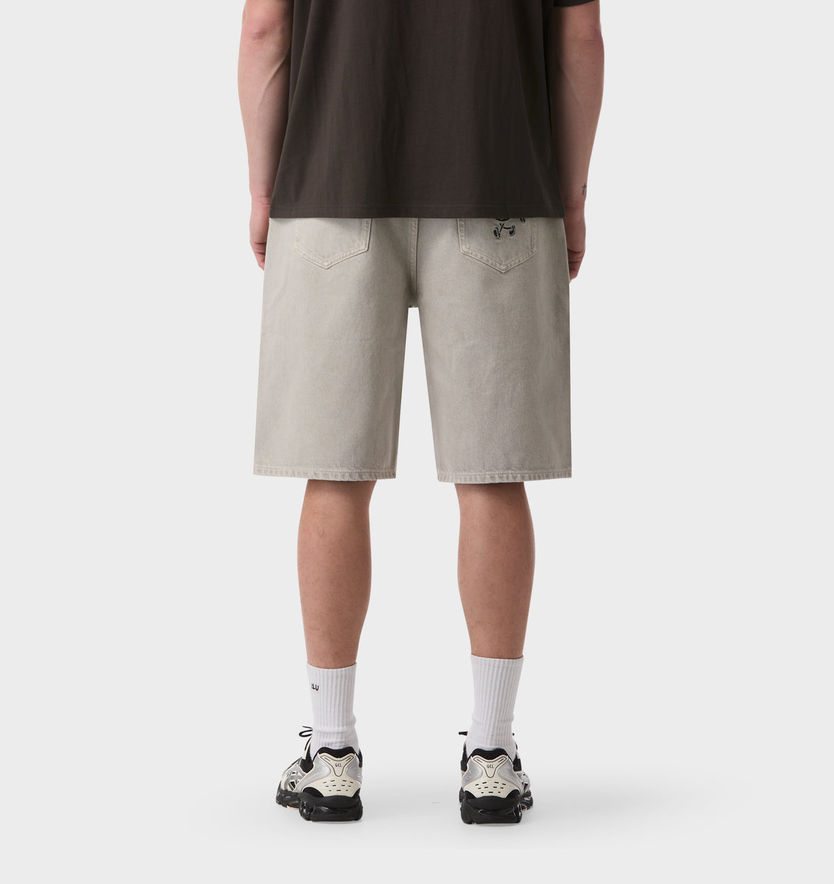 Wyatt Denim Short - Parchment