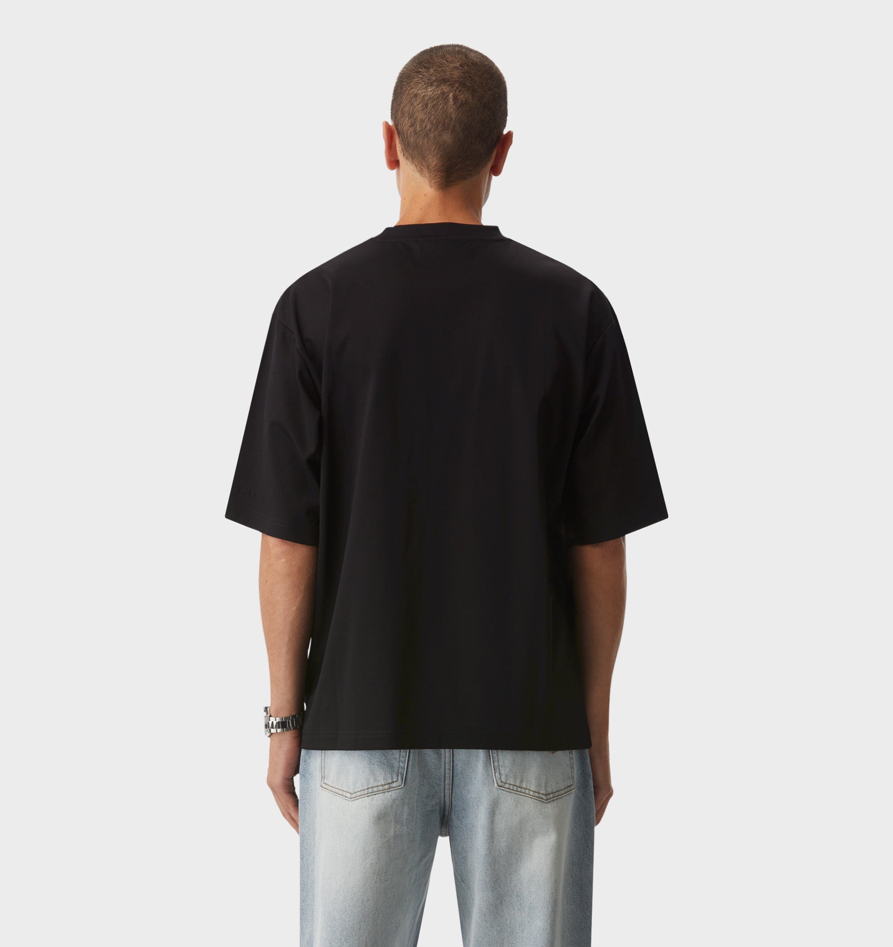 Isaac Oversized Tee - Black