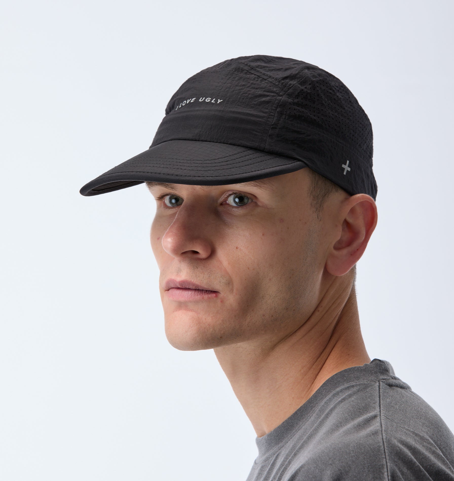 Active Ripstop 5 Panel Cap - Black