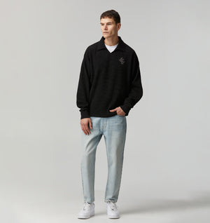 Josiah LS Polo - Black