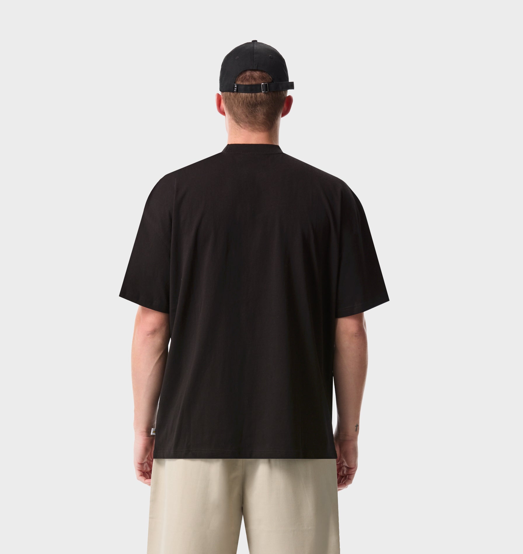 Basquiat Unbleached Box Tee 2.0 - Black