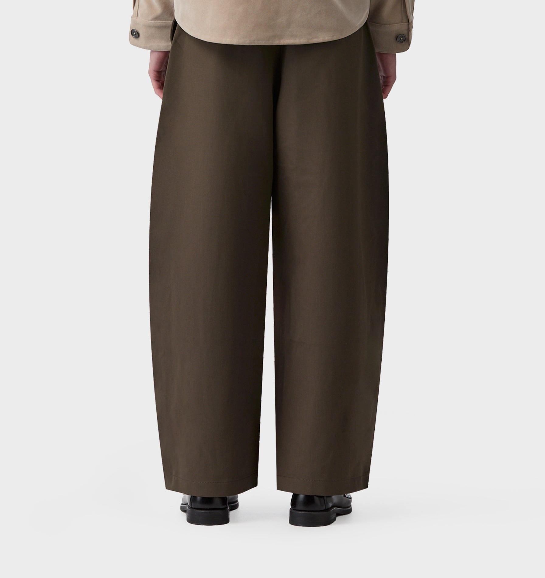 Vermont Pleat Pant - Mushroom