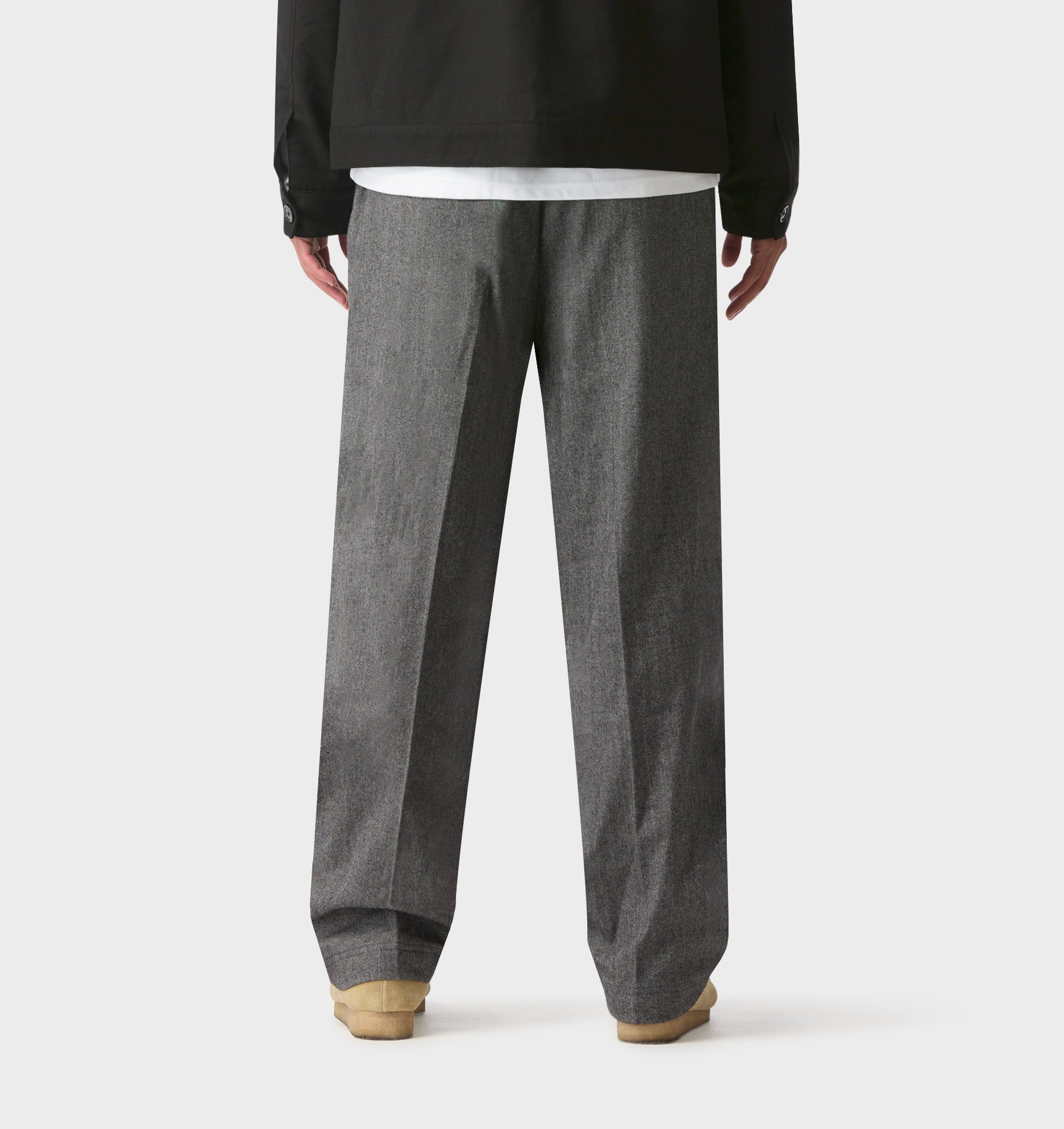 Winston Pant - Grey Herringbone