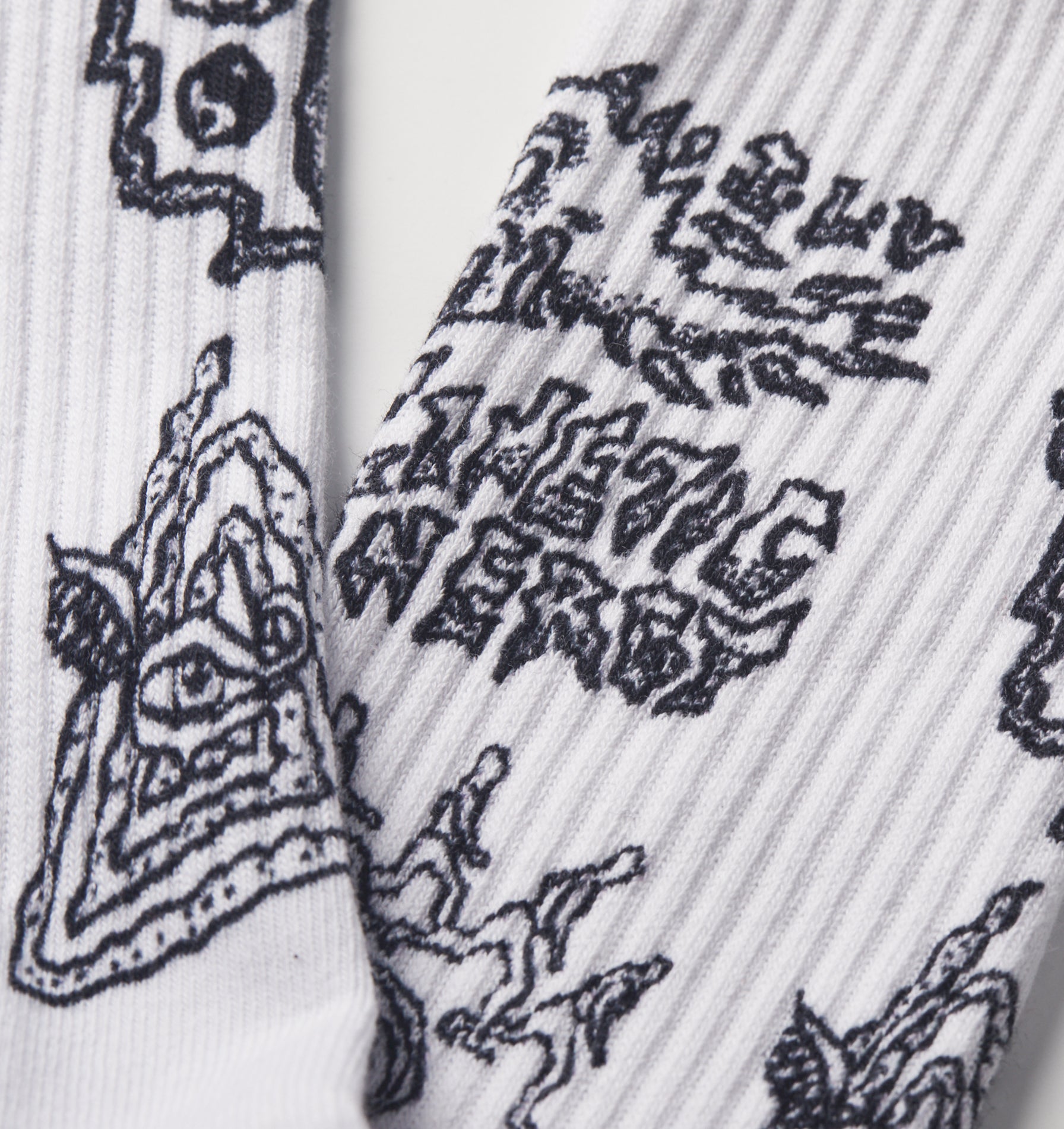 RebelYuth X ILU Sock - White