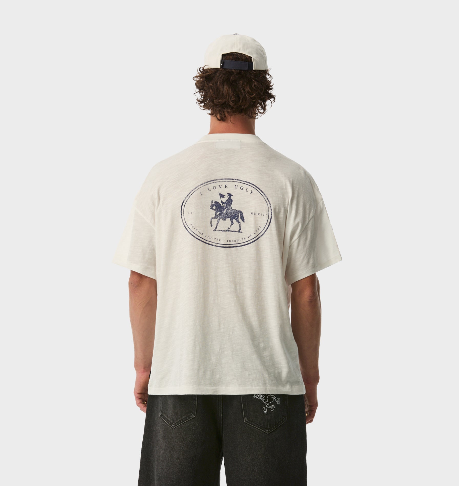 Stampede Slub Box Tee 2.0 - White