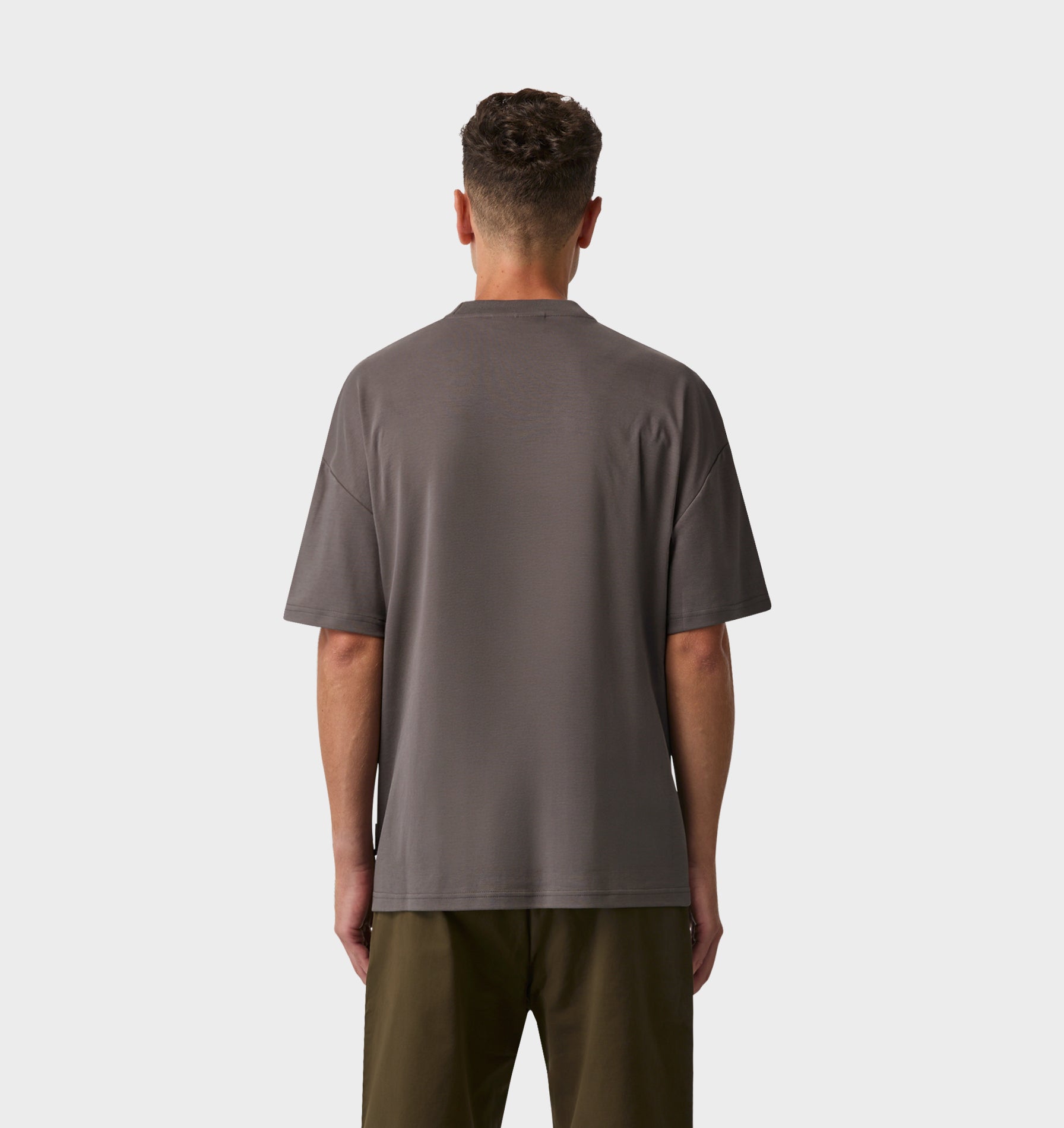 Interlock Box Tee 2.0 - Cobblestone