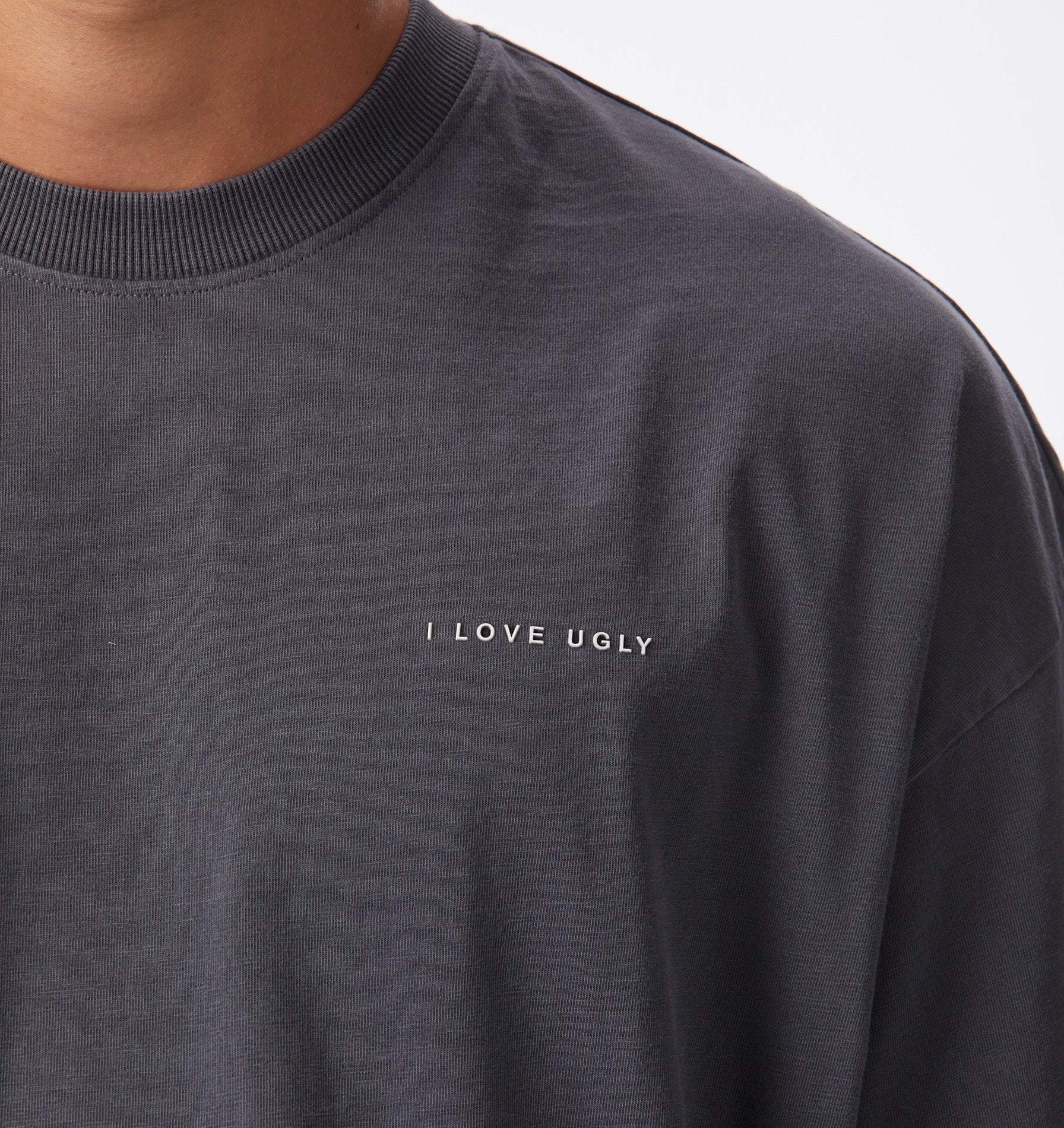 Box Tee - Washed Slate