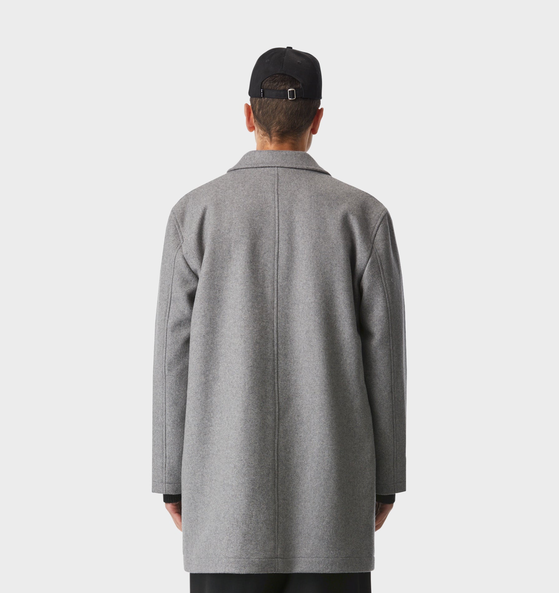 Carson Wool Coat - Vintage Grey