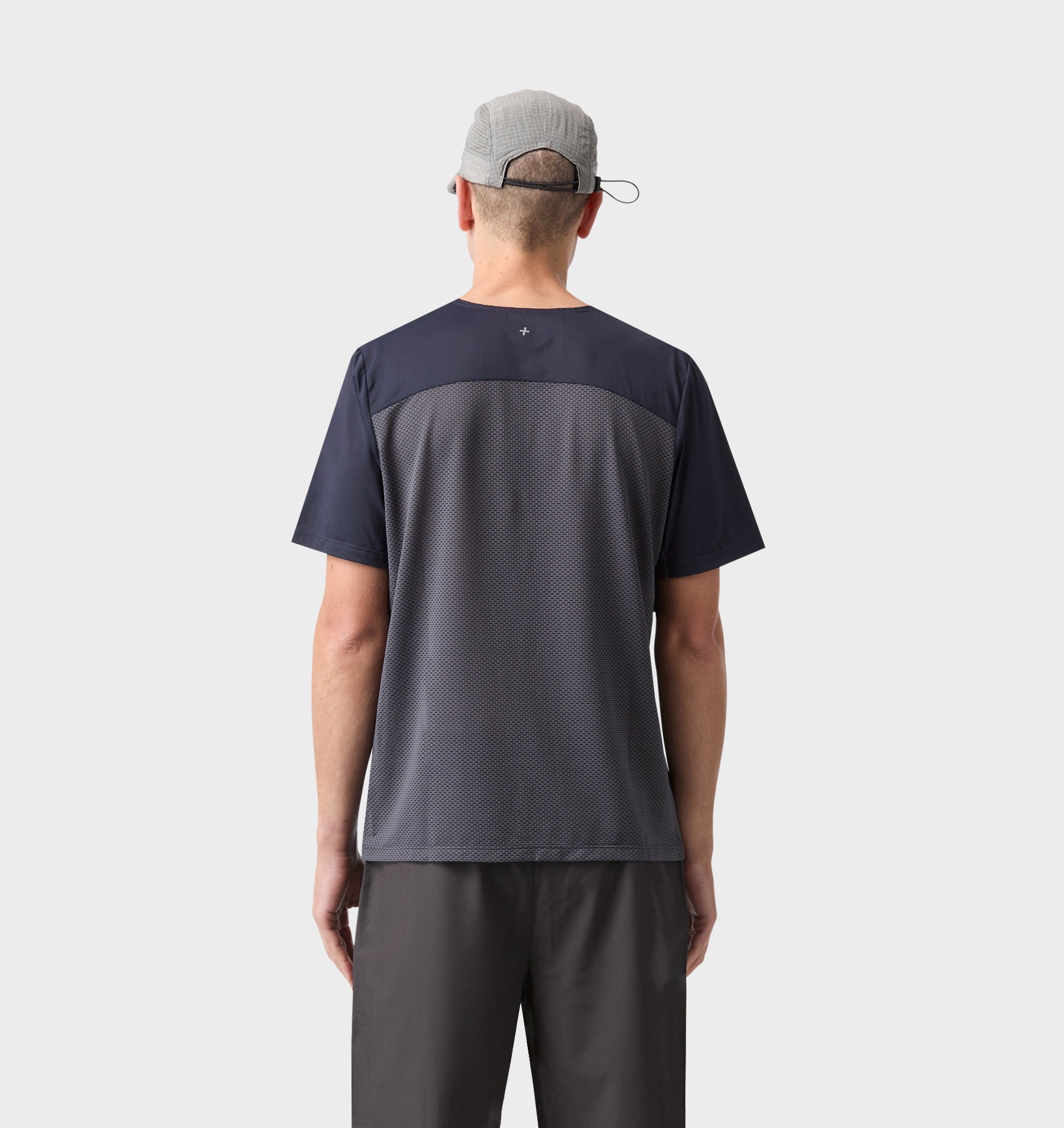 Active Elite Tee - Navy / Grey