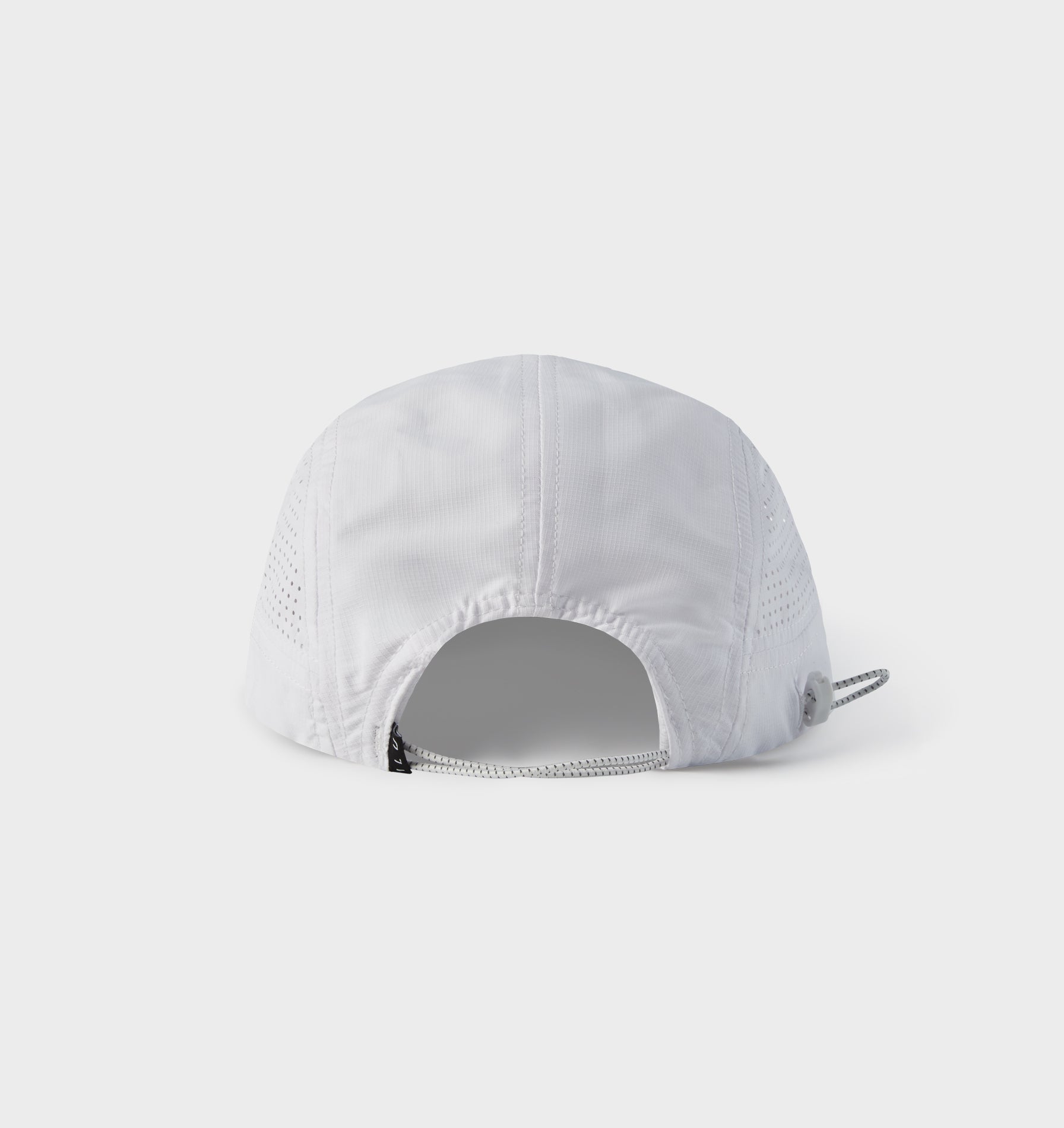 Active 5 Panel Cap - White