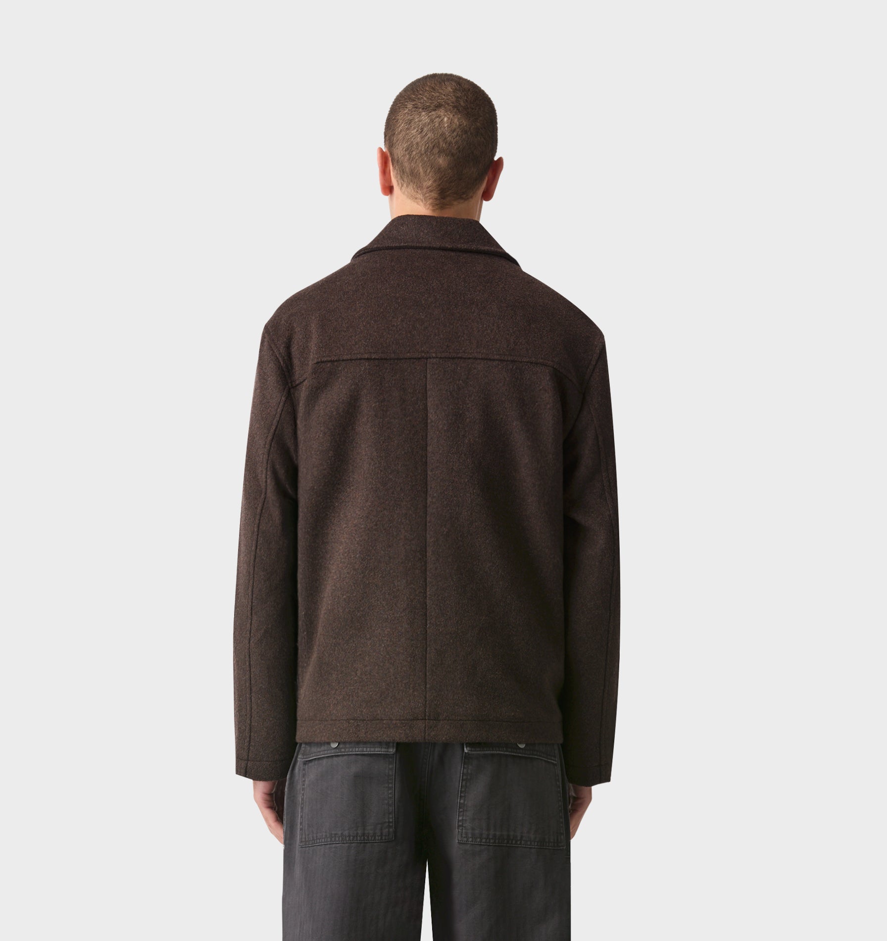 Osborne Wool Jacket - Espresso