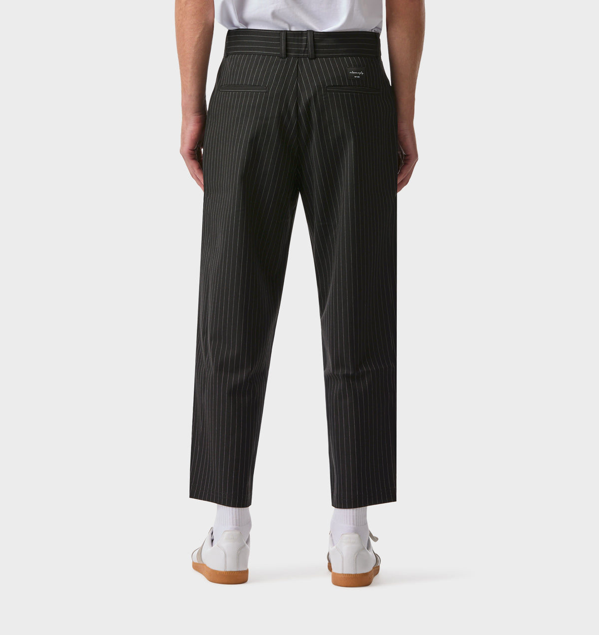 Kobe Dress Pant - Black Pinstripe