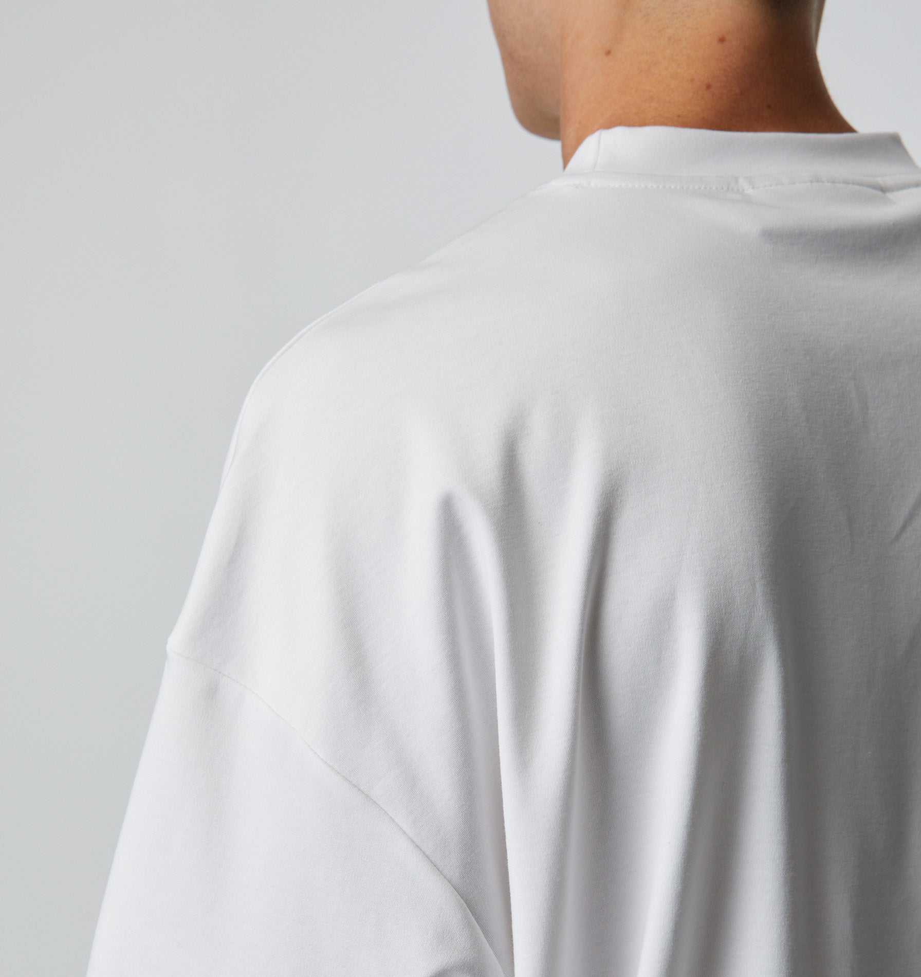 Interlock Lewi Crop Tee - White