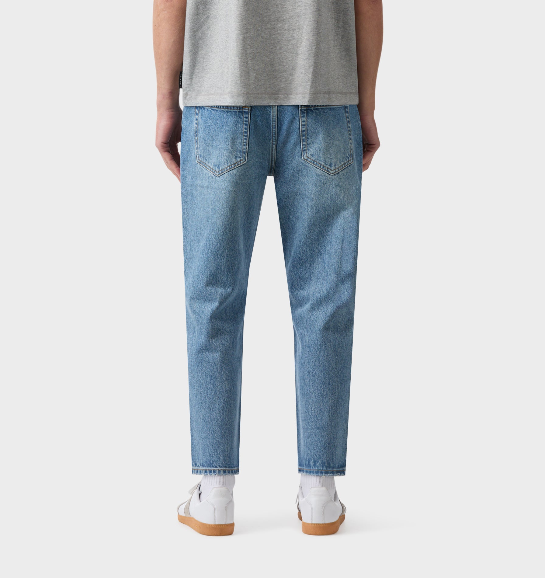 Cropped 90s Denim - Vintage Blue
