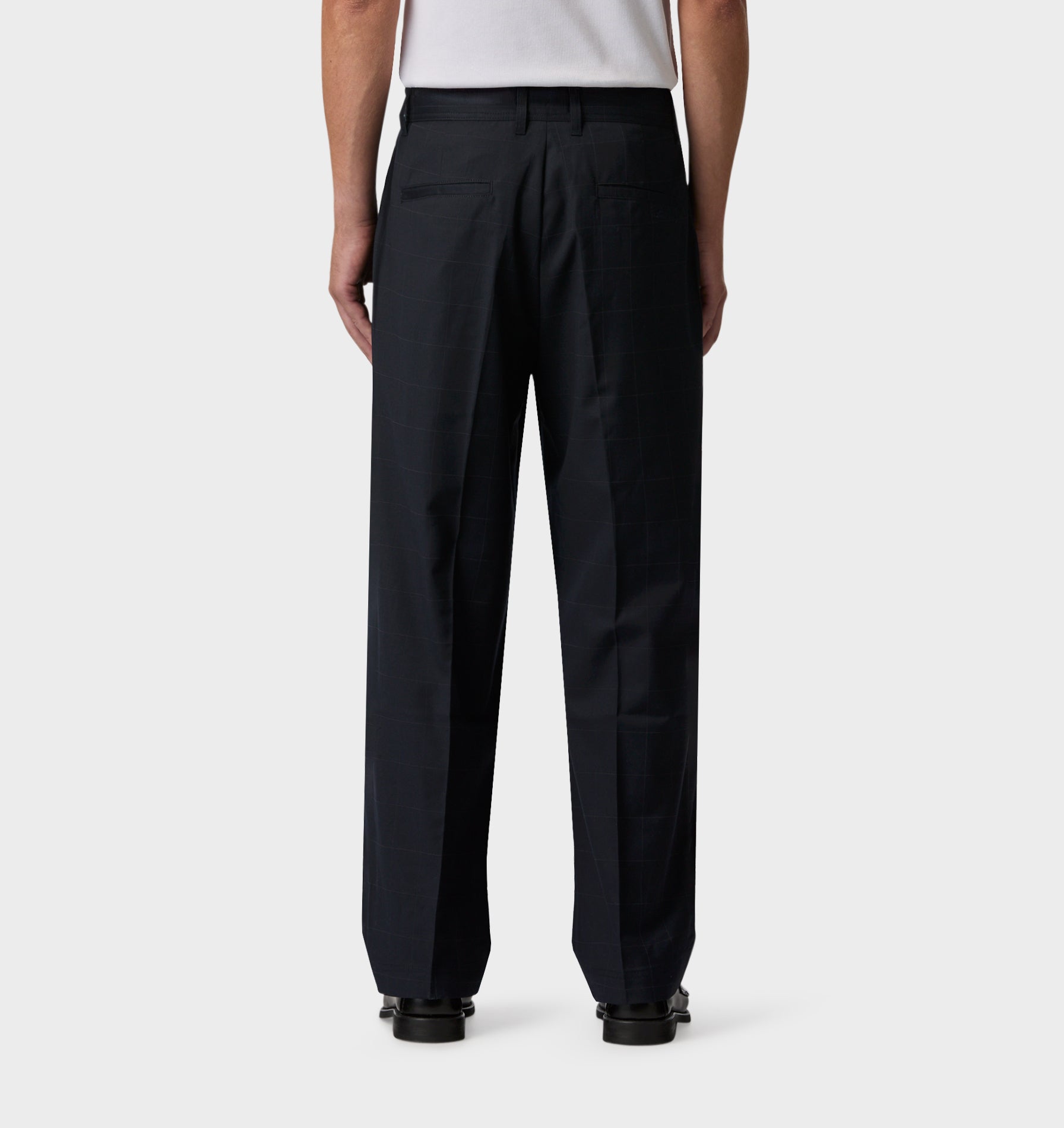 Winston Pant - Navy Checker