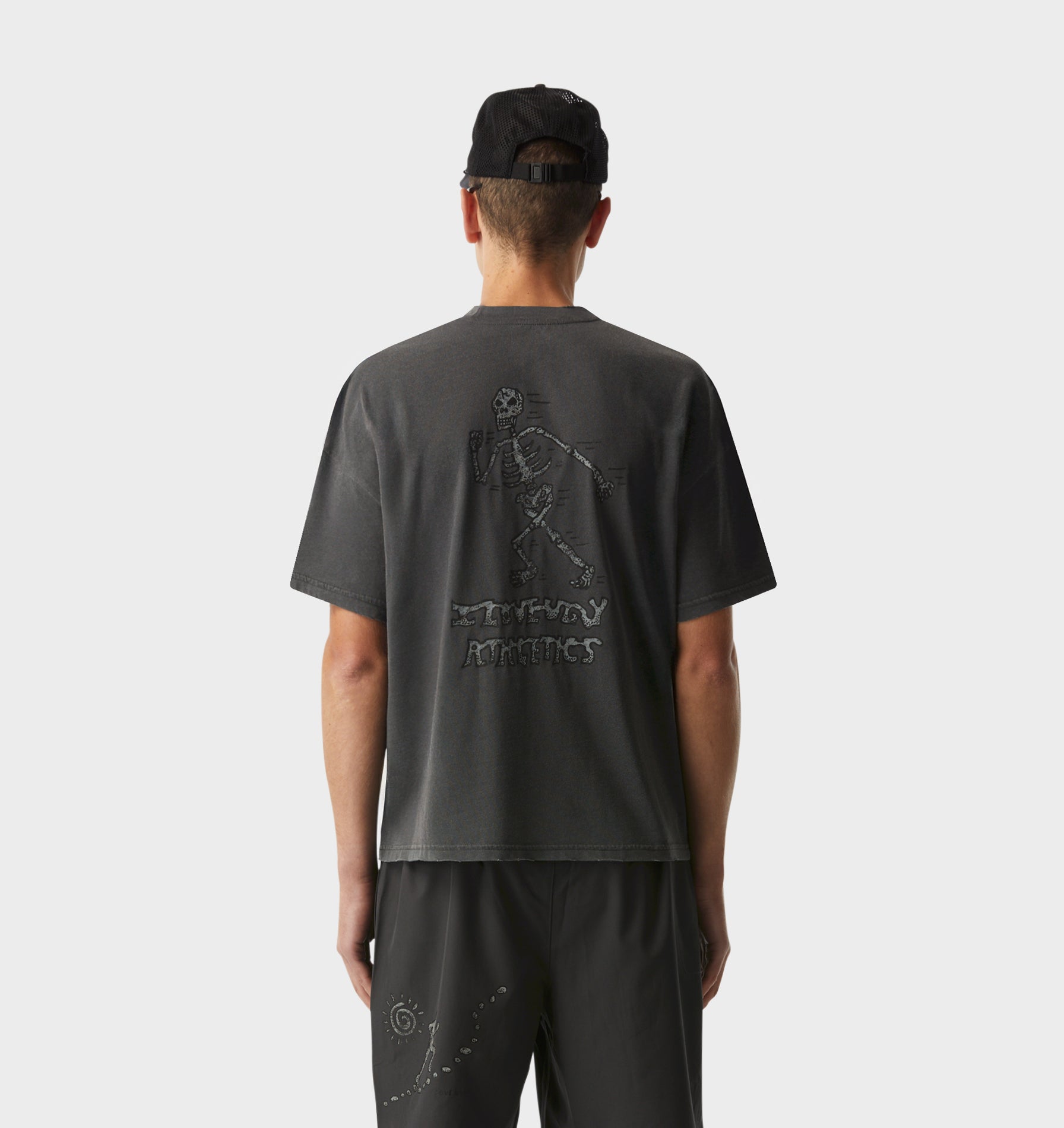 Rebelyuth Active Lewi Tee - Washed Black