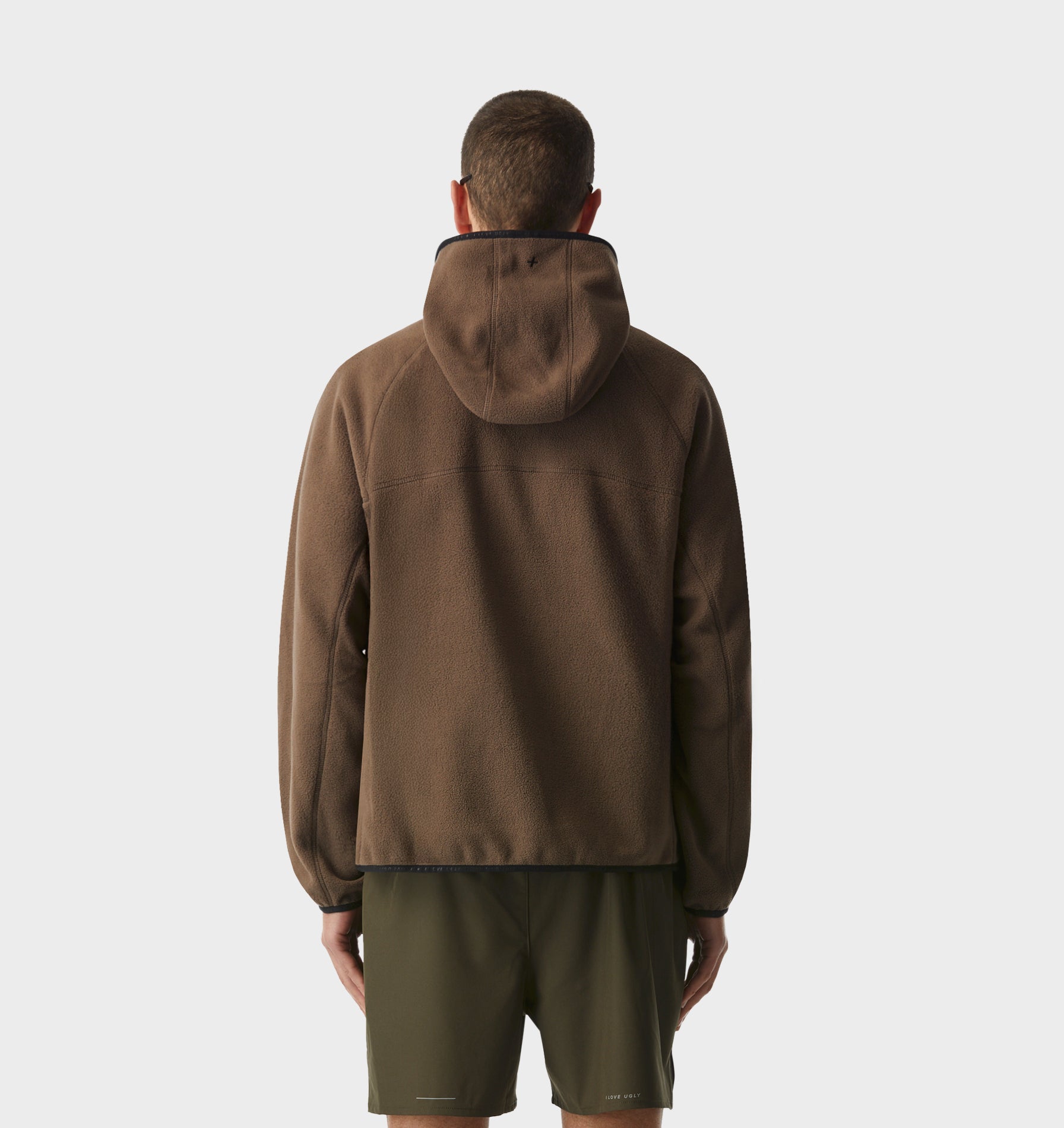 Active Hooded Fleece - Nutmeg