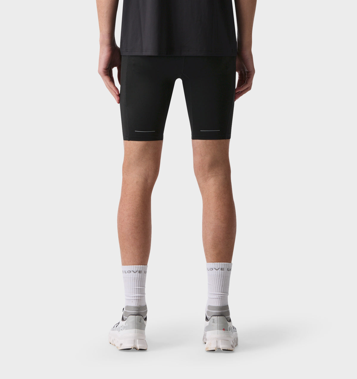 Performance Lined Half Tight - Black