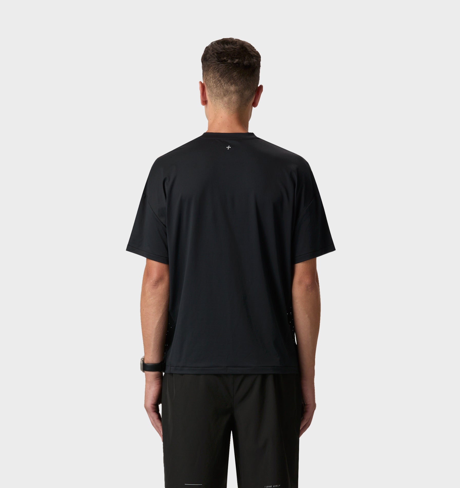 Active Crop Tee - Black