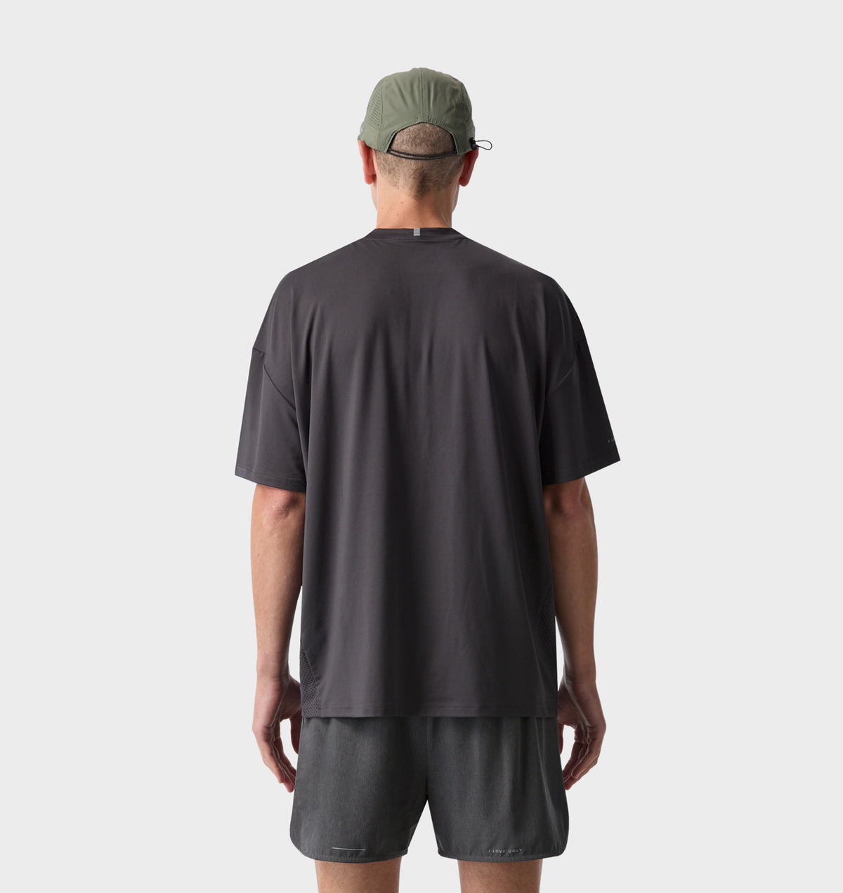 Liberty Active Box Tee - Charcoal