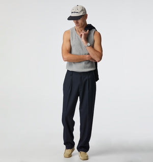 Winston Pant - Navy Pinstripe