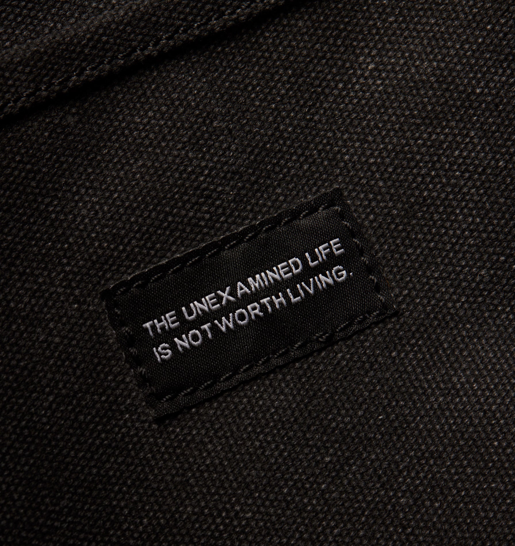 Washed Tote Bag - Washed Black