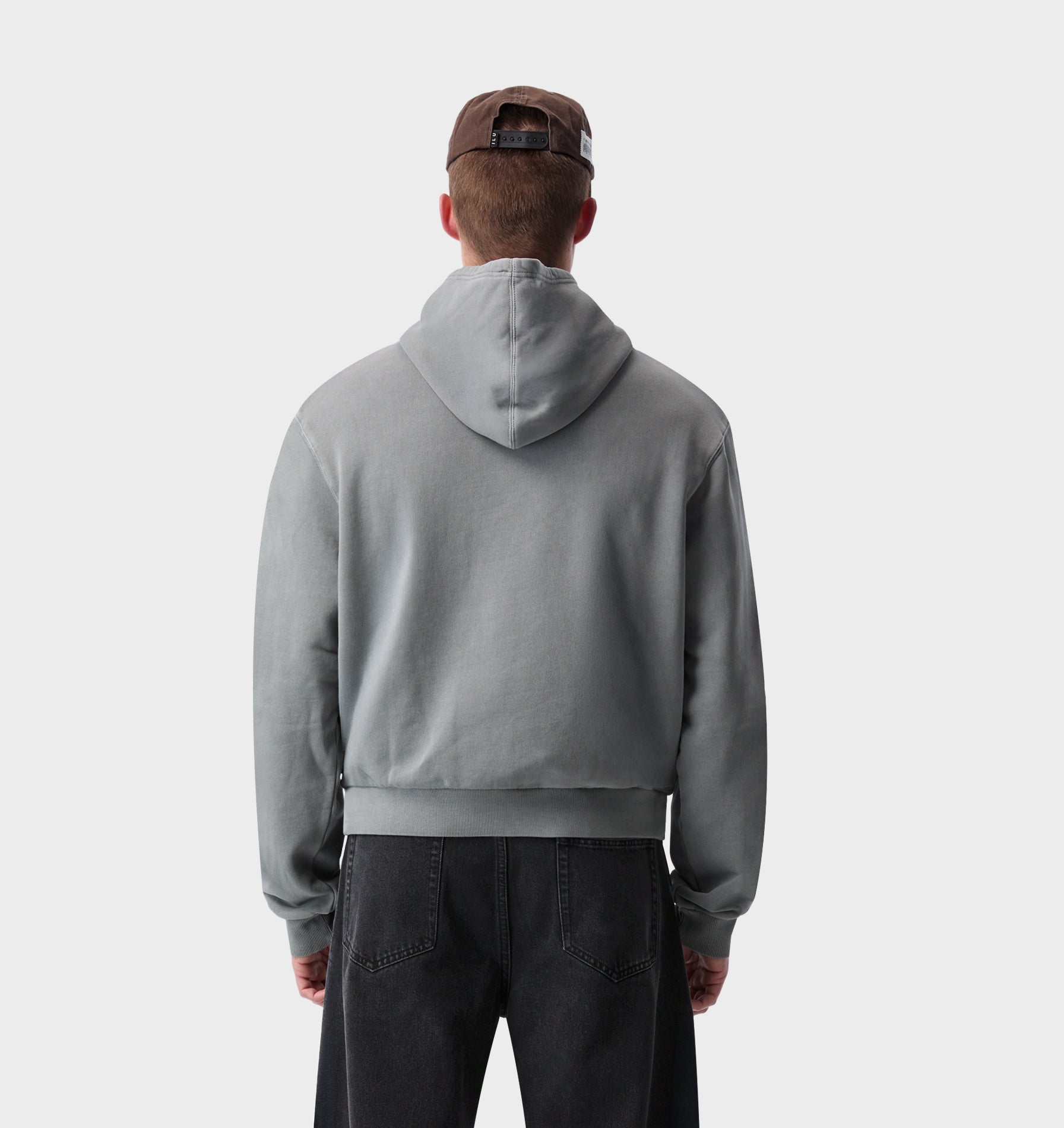 Mini Hood - Washed Grey