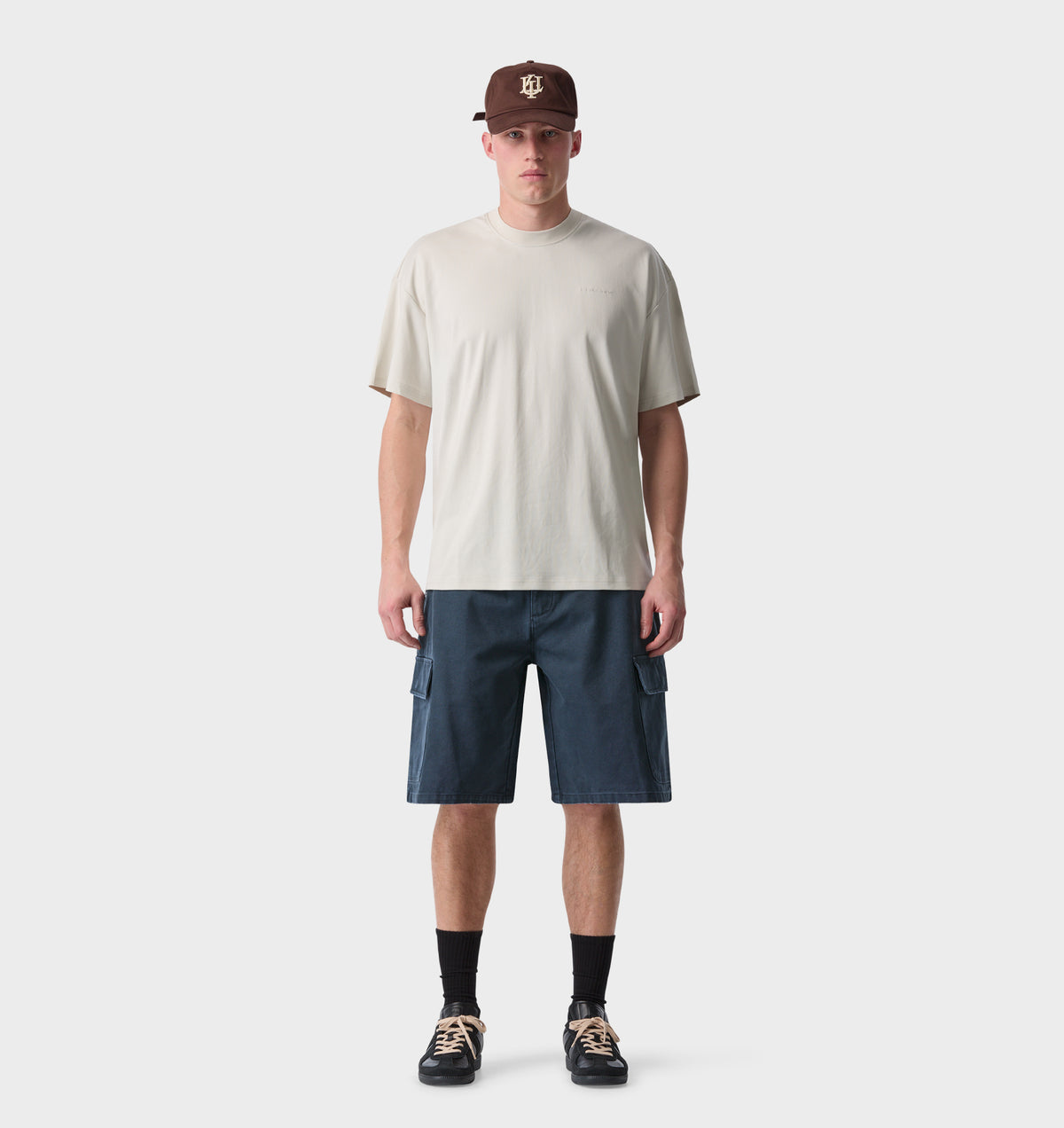Canvas Cargo Short - Indigo