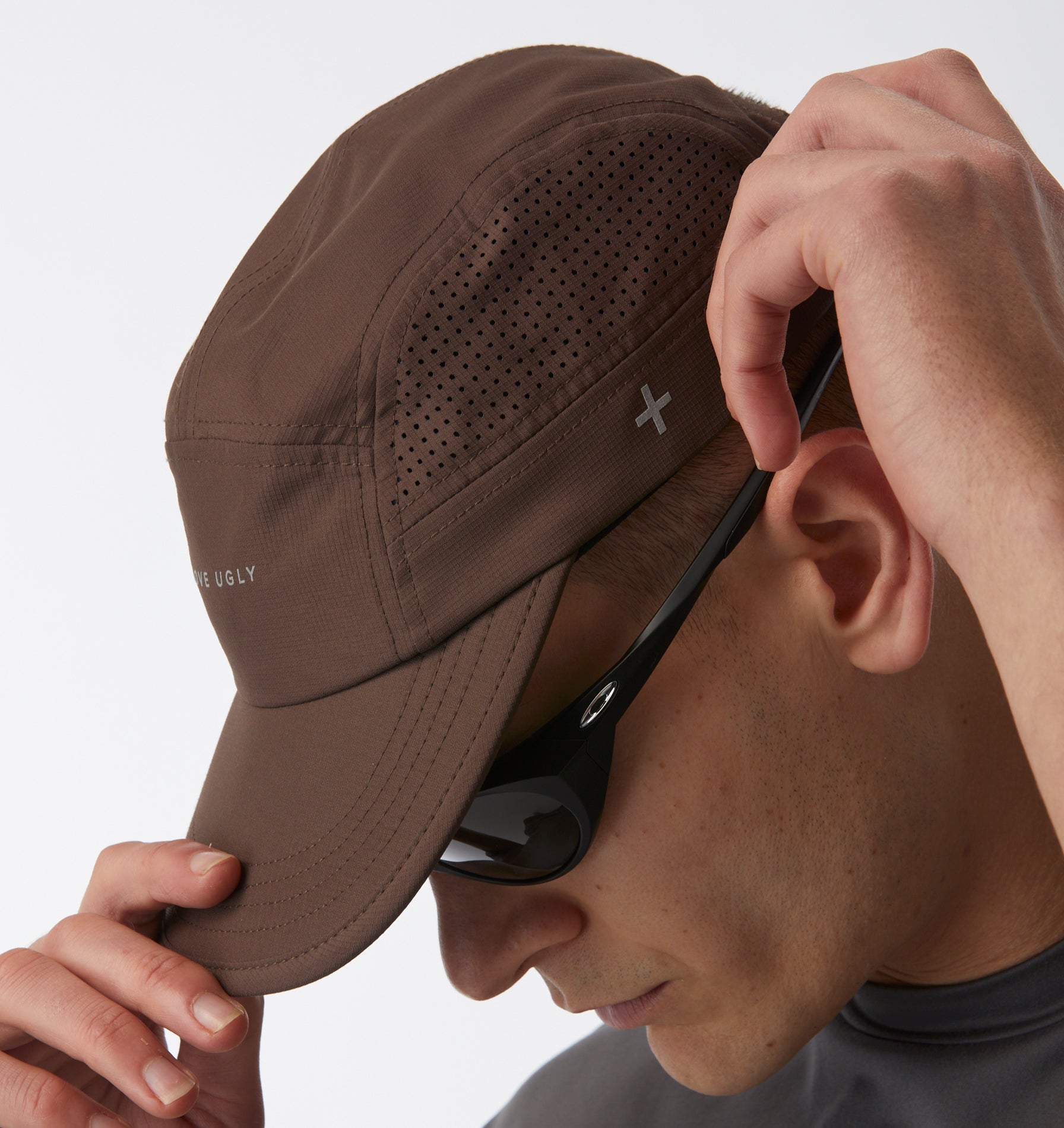 Active 5 Panel Cap - Brown