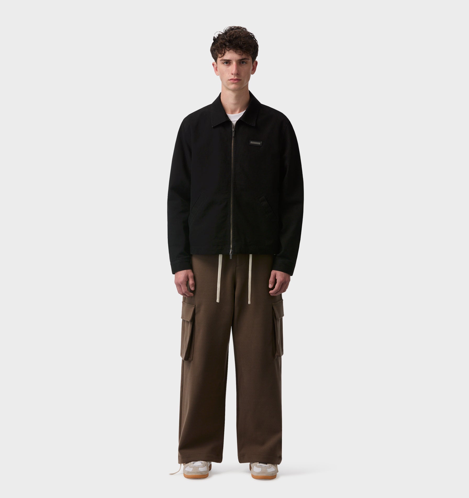 Dayton Canvas Jacket - Vintage Black