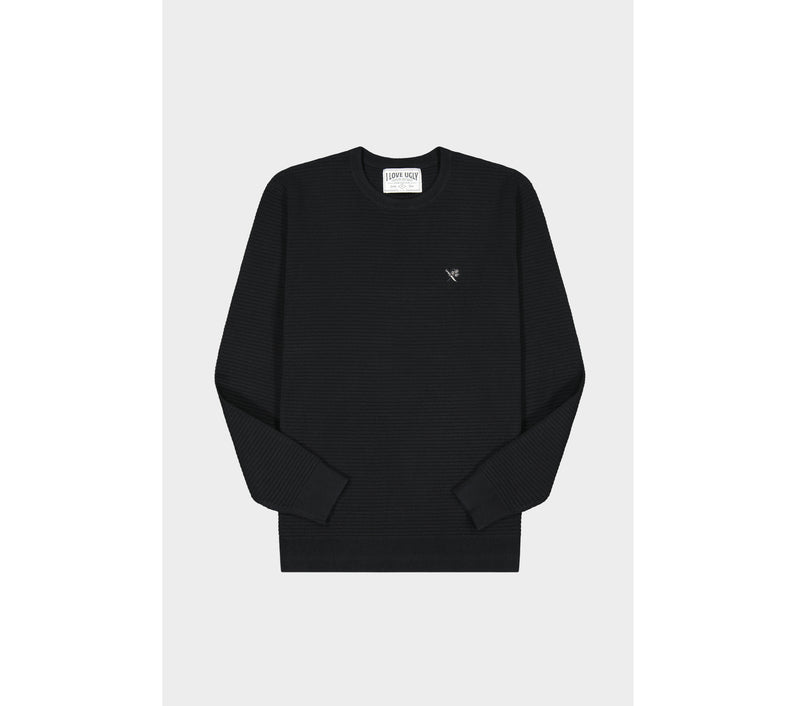 Mid Weight Sweater - Black