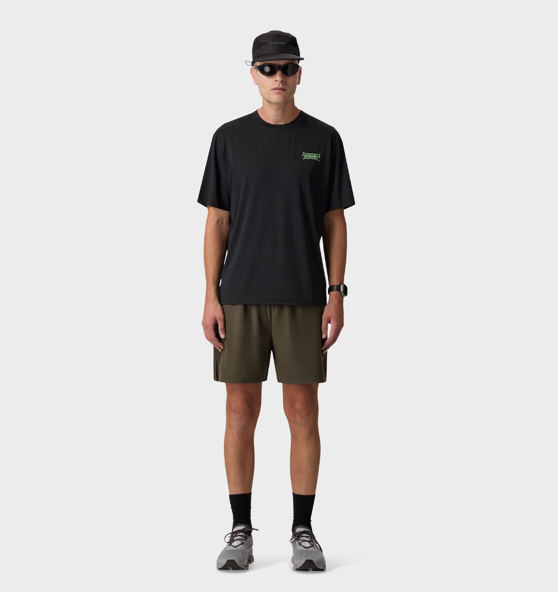 Active 5 Inch Core Short - Khaki