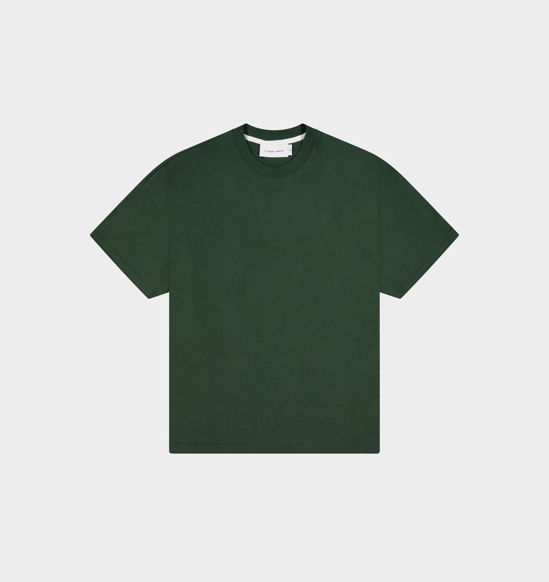 Lewi Crop Tee - Forest Green