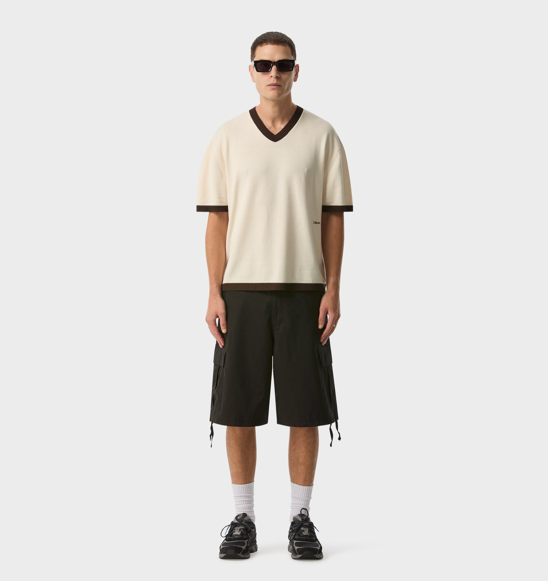 Knit SS Tee - Off White