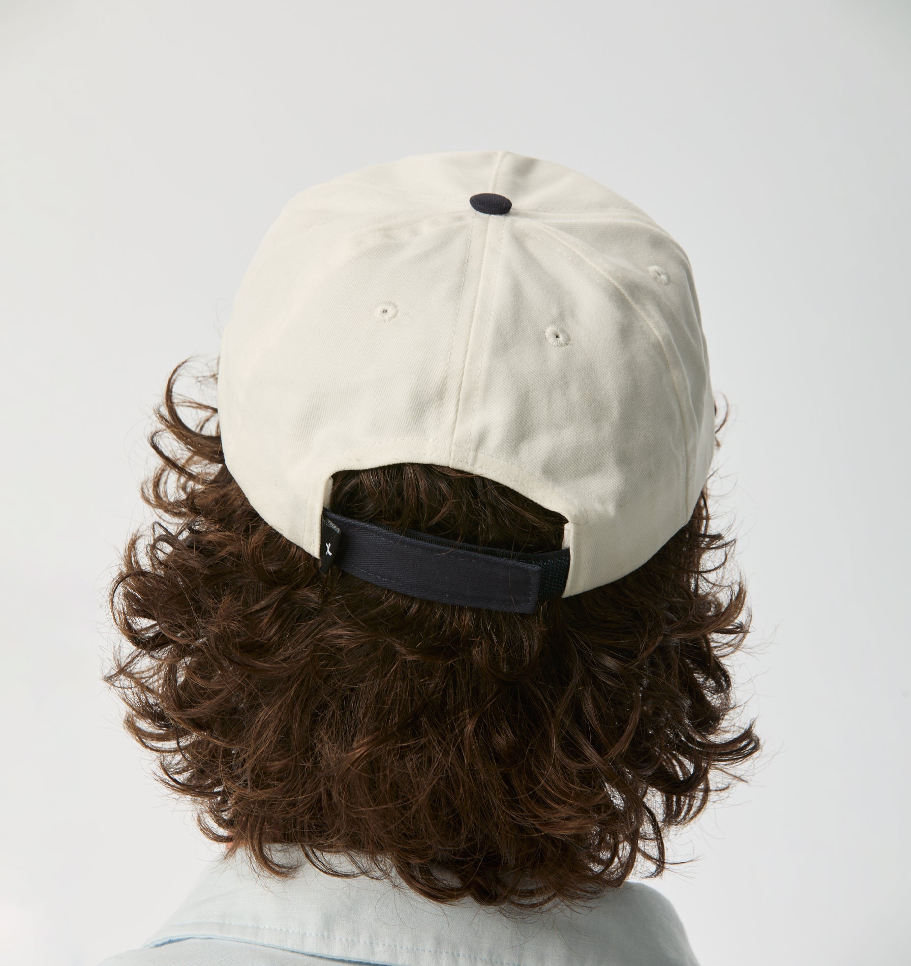 Beau Letter Cap - White/Navy