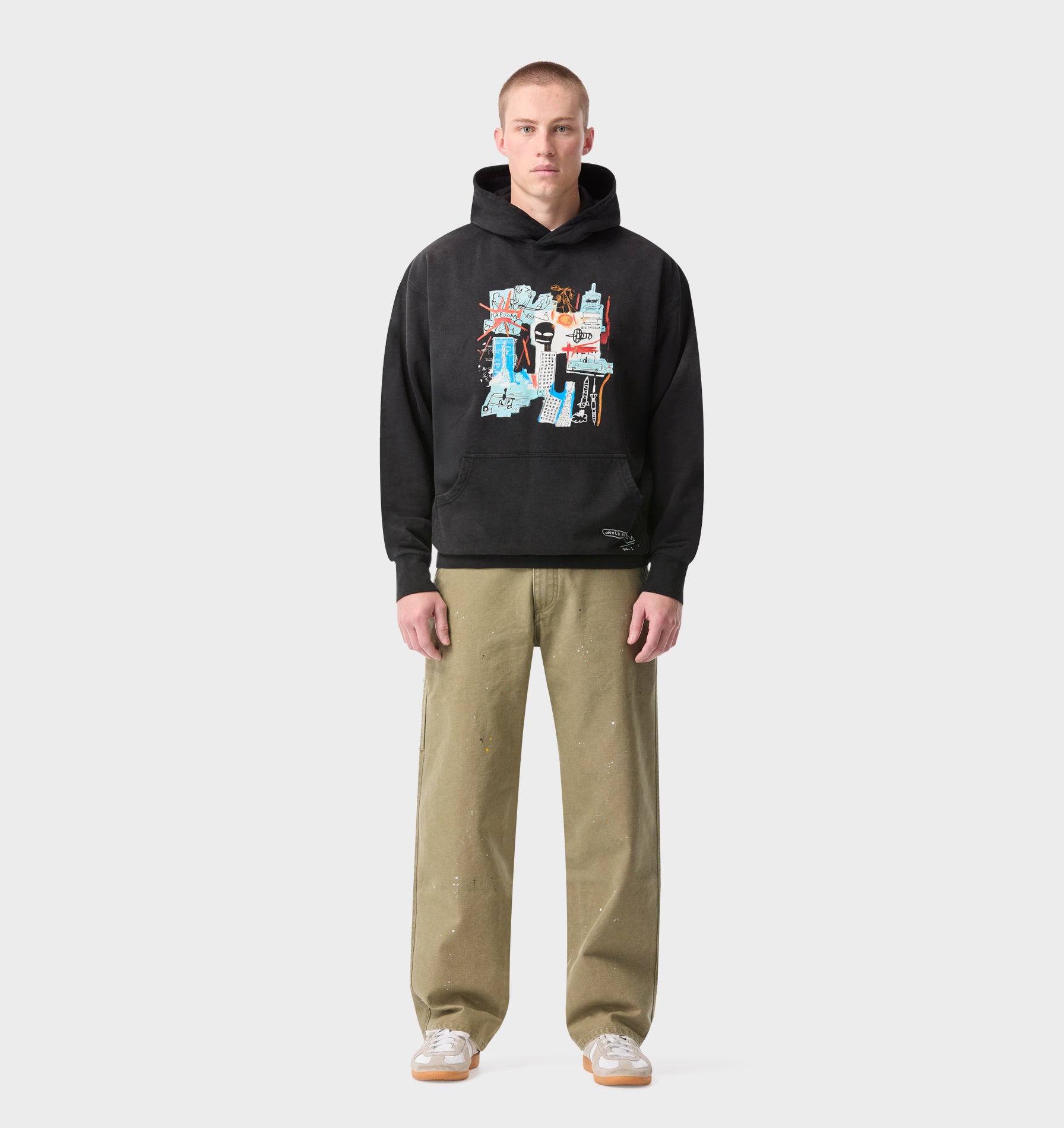 Basquiat Carbon Box Hood 2.0  - Faded Black