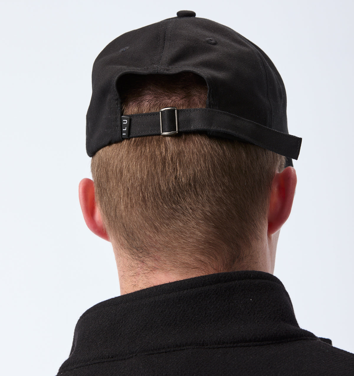 ILU Script Logo Cap - Black