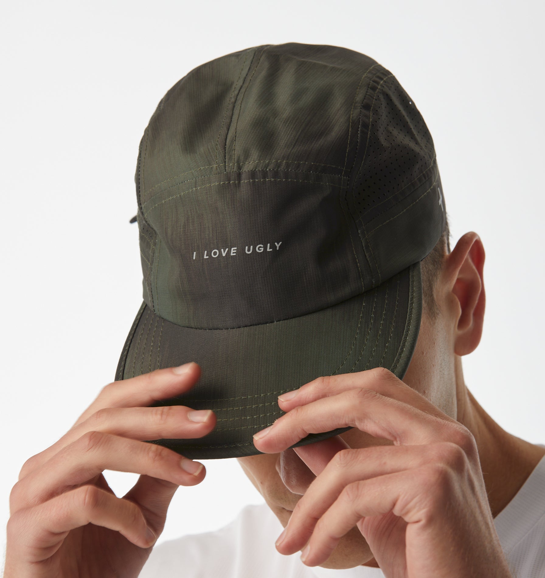 Active 5 Panel Cap - Forest Dash
