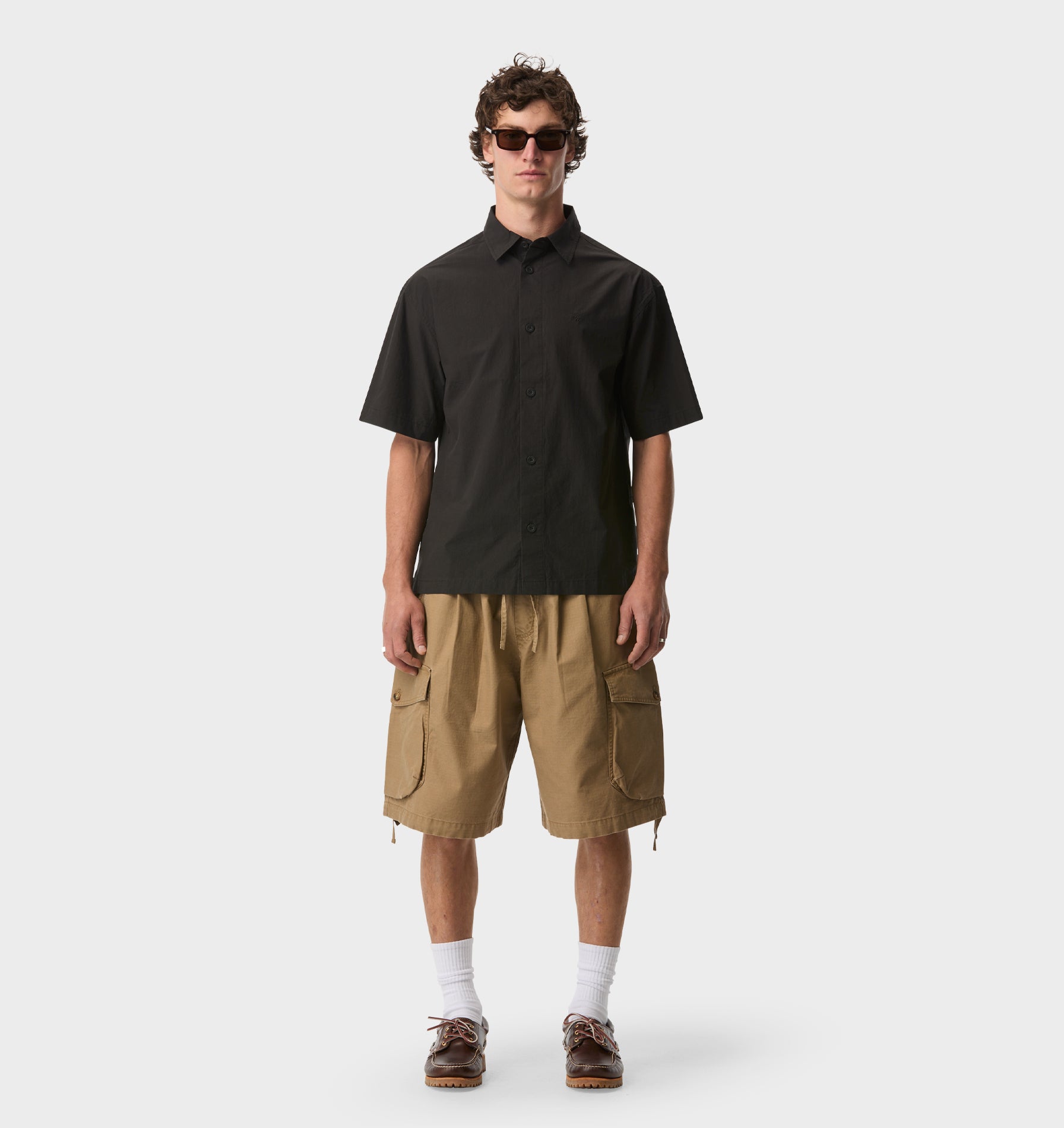 Dawson Boxy SS Shirt - Vintage Black